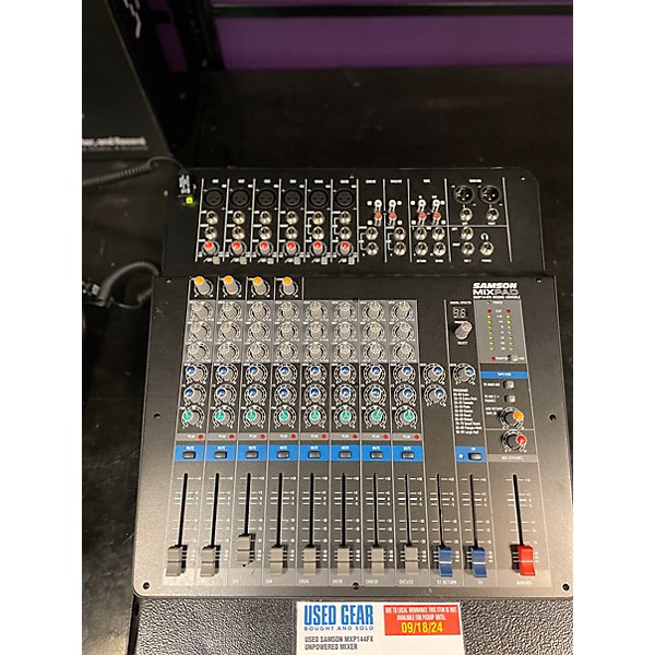 Used Samson MXP144FX Unpowered Mixer