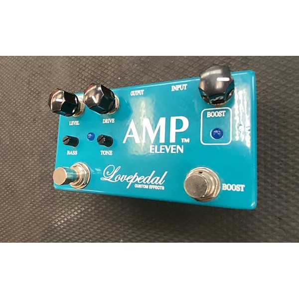 Used Lovepedal Amp Eleven Overdrive Boost Effect Pedal