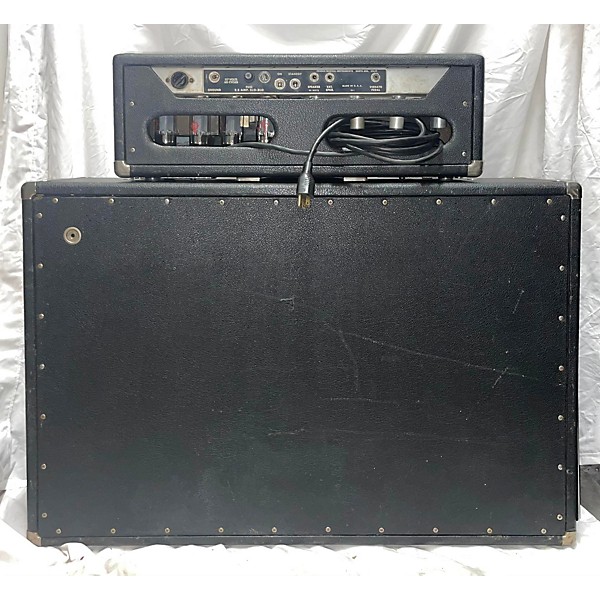 Vintage Fender 1966 Fender 1965 Showman With Matching Tone Ring 15 Cab Tube Guitar Combo Amp