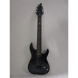 Used Schecter Guitar Research Used Schecter Guitar Research Omen Elite 7 Blue Solid Body Electric Guitar