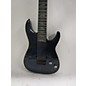 Used Schecter Guitar Research Used Schecter Guitar Research Omen Elite 7 Blue Solid Body Electric Guitar