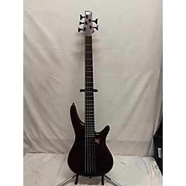 Used Ibanez Used Ibanez SR505E Walnut Electric Bass Guitar