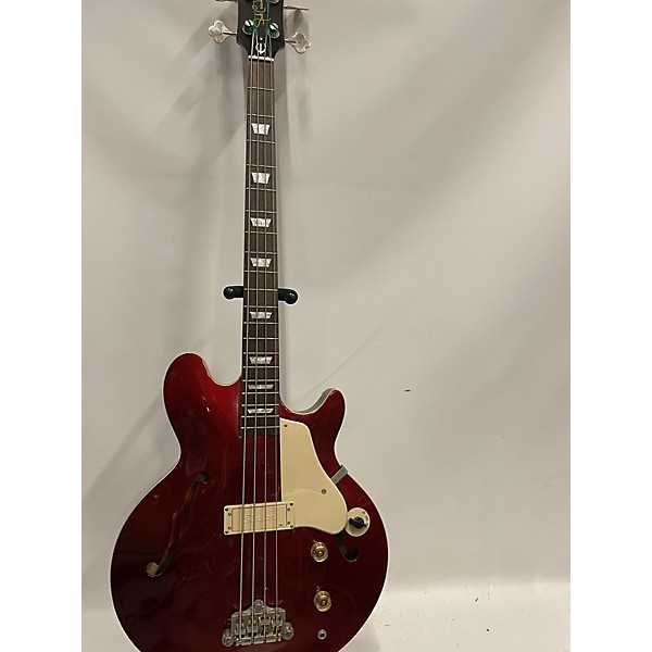 Used Epiphone Used Epiphone Jack Casady Signature Red Electric Bass Guitar