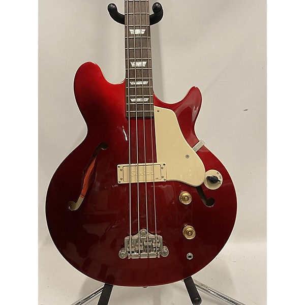 Used Epiphone Used Epiphone Jack Casady Signature Red Electric Bass Guitar