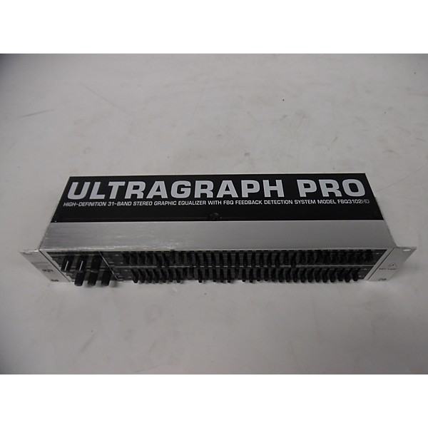 Used Behringer Ultragraph Pro FBQ3102HD Equalizer