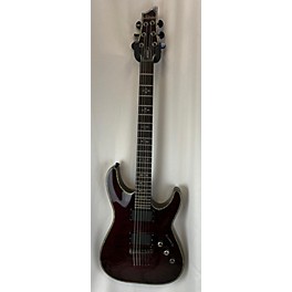 Used Schecter Guitar Research Used Schecter Guitar Research C1 Hellraiser Black Cherry Solid Body Electric Guitar