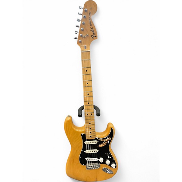 Vintage 1976 Fender STRATOCASTER Natural Solid Body Electric Guitar
