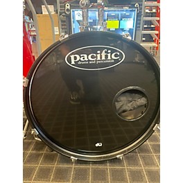 Used BOSS Used PACIFIC BY DW 5 piece DRUM SET Red Drum Kit