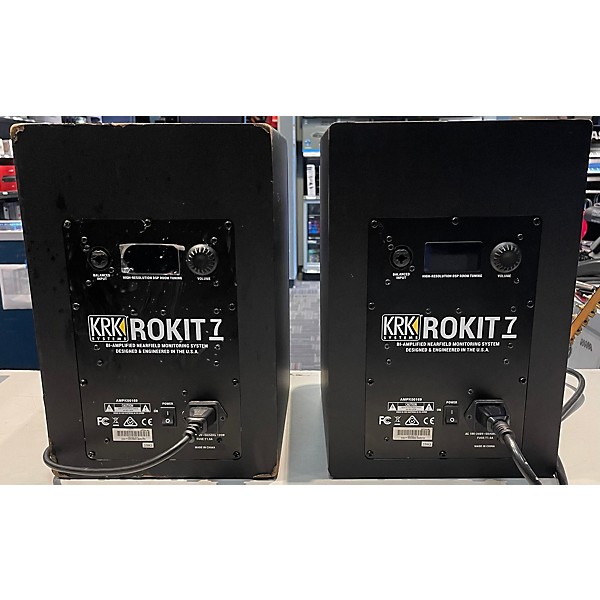 Used KRK Used KRK RP7 ROKIT G4 Pair Powered Monitor