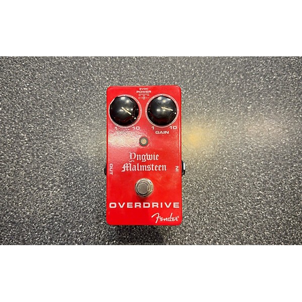 Used Fender Yngwie Malmsteen OVER DRIVE PEDAL Effect Pedal