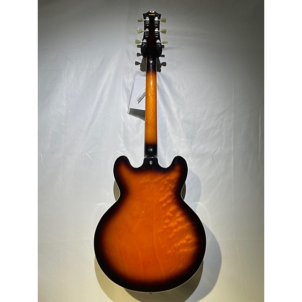 Used PEERLESS Used PEERLESS 335 HARDTAIL Vintage Sunburst Hollow Body Electric Guitar