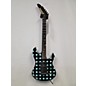 Used Kramer Used Kramer NightSwan Black/Blue Polka Dot Solid Body Electric Guitar thumbnail