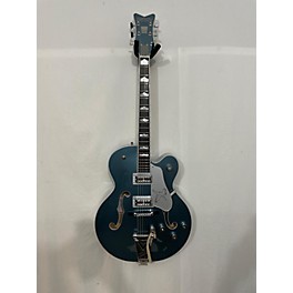 Used Gretsch Guitars Used Gretsch Guitars G6136T-140 LTD Stone Platinum Hollow Body Electric Guitar