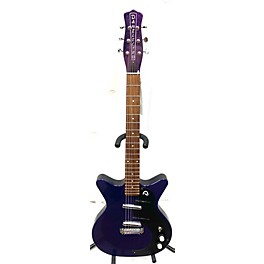 Used Danelectro Used Danelectro Nos+ 59 Purple Sparkle Solid Body Electric Guitar