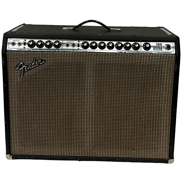 Vintage Fender Vintage 1975 Fender Twin Reverb 2x12 Tube Guitar Combo Amp