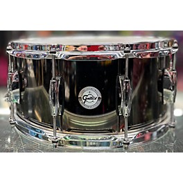 Used Gretsch Drums 6.5X14 Black Nickel Over Steel Drum