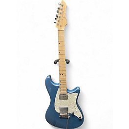 Used John Page Classic ASHBURN HH Blue Solid Body Electric Guitar
