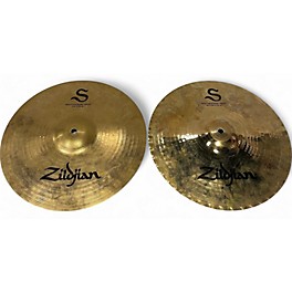 Used Zildjian Used Zildjian 14in A Custom Mastersound Hi Hat Pair Cymbal