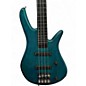 Used Zon Sonus 4 Fretless Blue Electric Bass Guitar