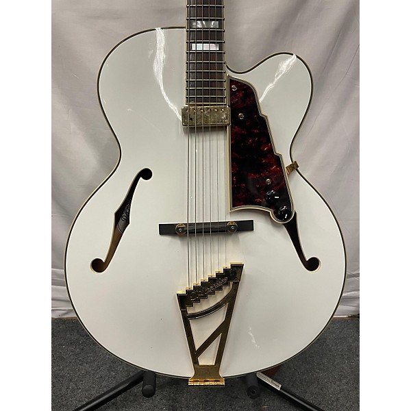 Used D'Angelico Used D'Angelico EXCEL EXL-1 CHAMPAIGNE WHITE Acoustic Electric Guitar