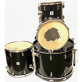 Used Percussion Plus Used Percussion Plus 5 piece 5 Piece PP4200BK Black Drum Kit