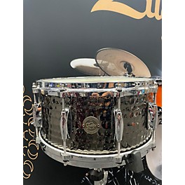 Used Gretsch Drums 14X6.5 Hammered Black Drum