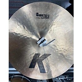 Used Zildjian 18in K Custom Dark Crash Cymbal