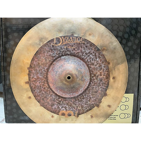 Used MEINL 18in Byzance Dual Crash Cymbal