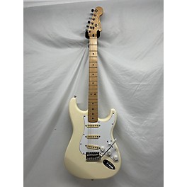 Used Fender Used Fender Standard Stratocaster Olympic White Solid Body Electric Guitar