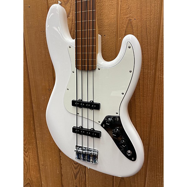 Used Fender Jazz Bass Electric Bass Guitar Olympic White Guitar Center