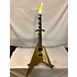 Used ESP Used ESP KH-V Metallic Gold Sparkle Solid Body Electric Guitar thumbnail