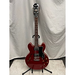 Used Epiphone Used Epiphone Dot Cherry Hollow Body Electric Guitar