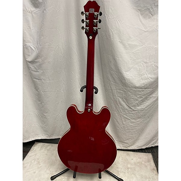 Used Epiphone Used Epiphone Dot Cherry Hollow Body Electric Guitar