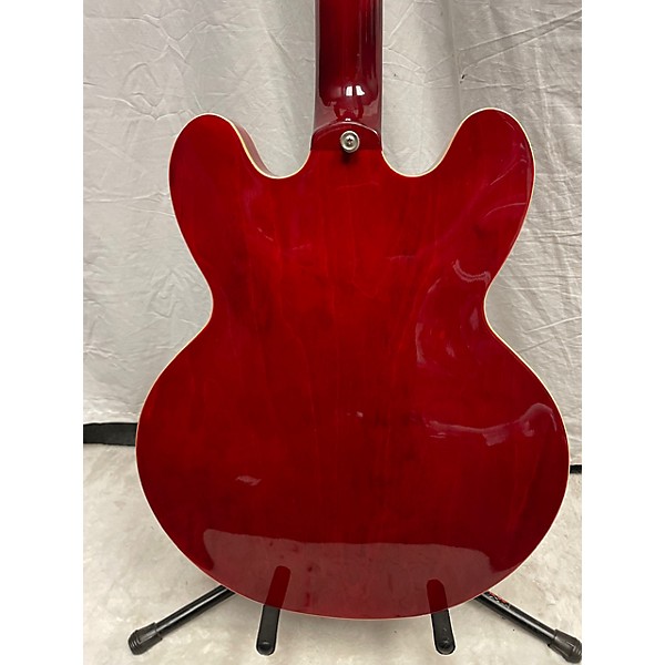 Used Epiphone Used Epiphone Dot Cherry Hollow Body Electric Guitar