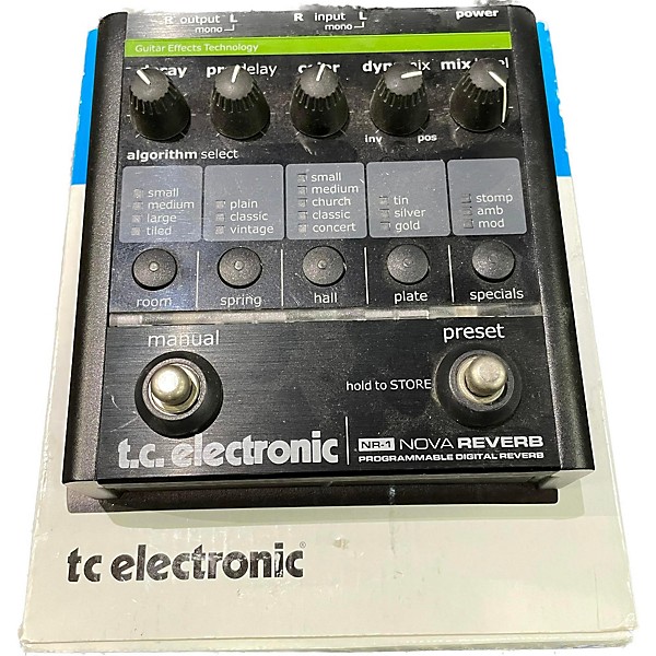 Used TC Electronic Used TC Electronic NR-1 Nova Reverb Effect Pedal