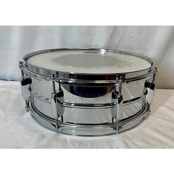 Used Used  Pearl 5.5X14 STEEL SHELL SNARE MIRROR CHROME