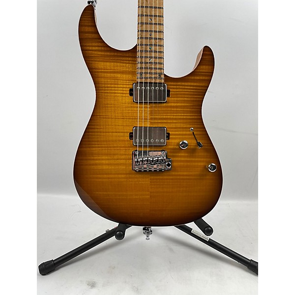 Used Mayones Used Mayones Aquila Elite Amber Solid Body Electric Guitar