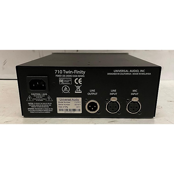 Used Universal Audio 710TF Microphone Preamp