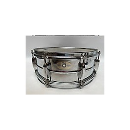 Used Gibson Used Pearl 14X5  MIRROR CHROME Drum MIRROR CHROME