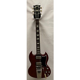 Used Gibson Used Gibson 1961 Reissue SG WITH LYRE VIBROLA Cherry Solid Body Electric Guitar