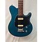 Used Ernie Ball Music Man Used Ernie Ball Music Man AXIS SPORT Blue Solid Body Electric Guitar