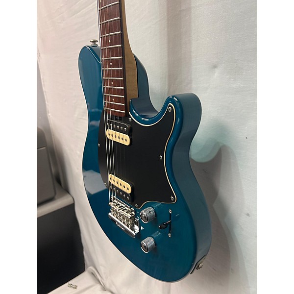 Used Ernie Ball Music Man Used Ernie Ball Music Man AXIS SPORT Blue Solid Body Electric Guitar