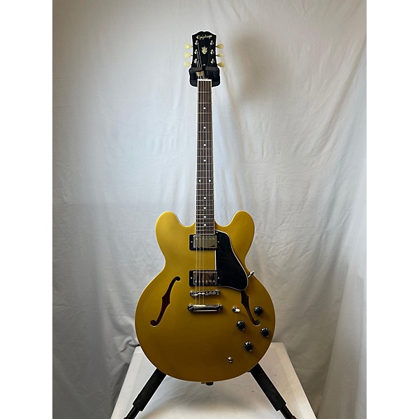 Used Epiphone Used Epiphone ES335 Gold Hollow Body Electric Guitar