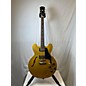 Used Epiphone Used Epiphone ES335 Gold Hollow Body Electric Guitar thumbnail