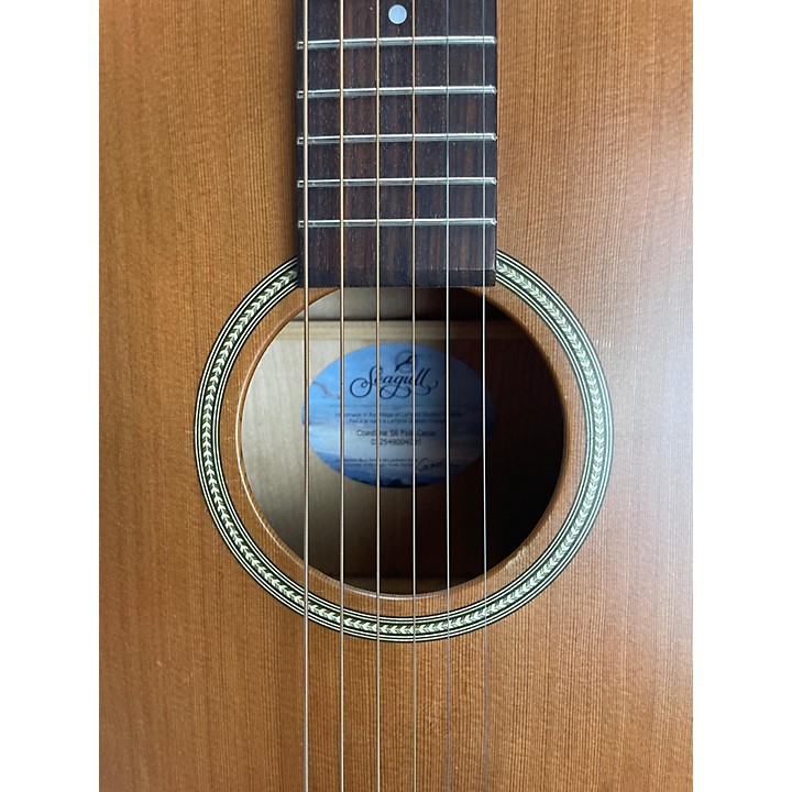 Used Seagull Coastline S6 Folk Cedar Acoustic Guitar Cedar | Guitar Center