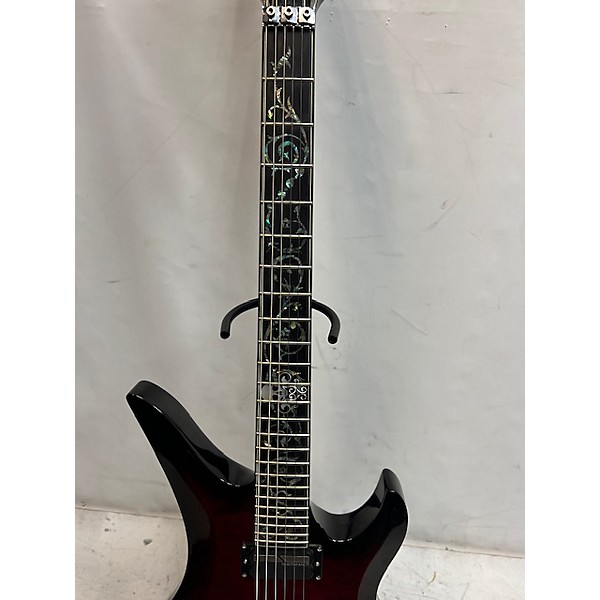 Used Schecter Guitar Research Used Schecter Guitar Research NIKKI STRINGFIELD A-6 Vermillion Solid Body Electric Guitar