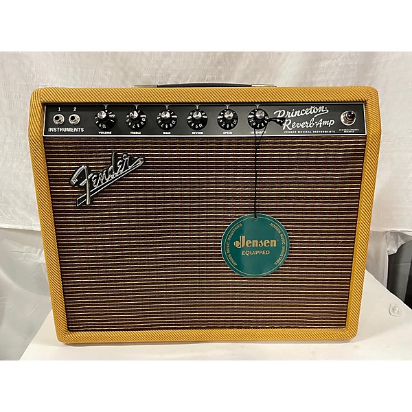 Used Fender '65 Princeton Reverb 12W 1x12 Tube Guitar Combo Amp