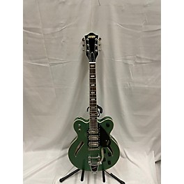 Used Gretsch Guitars Used Gretsch Guitars G2627T Green Hollow Body Electric Guitar