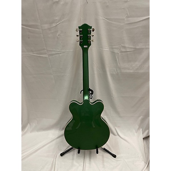 Used Gretsch Guitars Used Gretsch Guitars G2627T Green Hollow Body Electric Guitar