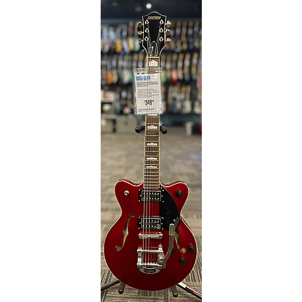 Used Gretsch Guitars Used Gretsch Guitars G2655T Candy Apple Red Hollow Body Electric Guitar